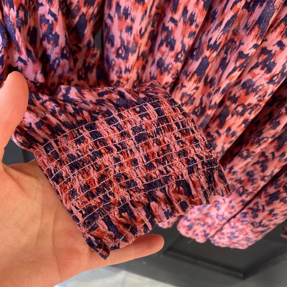 Boho Colorful Peasant Blouse—Large - Picture 7 of 7